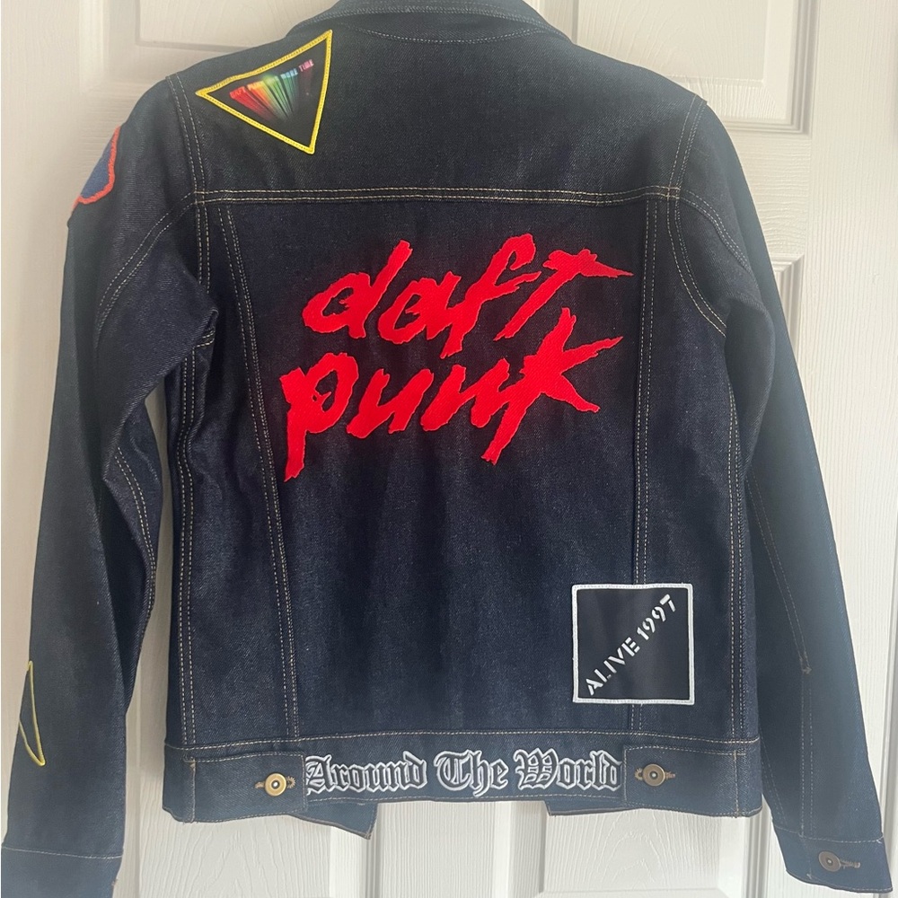 Daft Punk  - RARE - Maxfield LA Mercadorama Pop-Up Shop - S Denim Jean Jacket